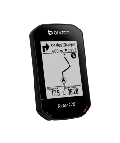 Alternative view of Bryton Rider 420 E מחשבון רכיבה לאופניים