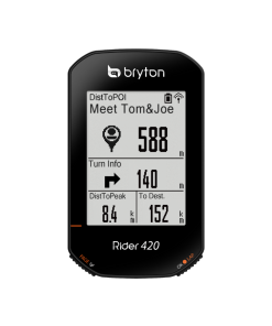 Bryton Rider 420 E מחשבון רכיבה לאופניים