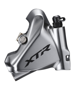 Shimano (9110) XTR Disc Brake Caliper Front/Rear Flat Mount w/o Adapter w/K03TI Resin Pad