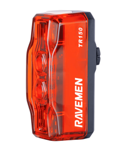 Ravemen TR150 נצנץ אחורי לאופניים עם חיישן בלימה