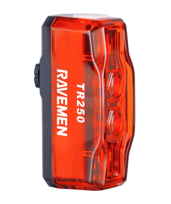 Ravemen TR250 נצנץ אחורי לאופניים עם חיישן בלימה