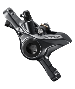 Shimano (9100) XTR Disc Brake Caliper Front & Rear w/o Rotor (Post Mount) w/K03TI Resin Pad