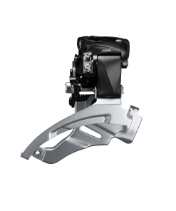 Shimano (2000) Altus 9 Spd Front Derailleur Dual Pull Down Swing