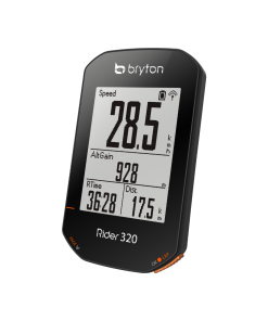 Alternative view of Bryton Rider 320 E מחשבון רכיבה לאופניים