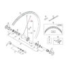 Shimano (WH7801) Front Right/Left Spoke w/ Washer
